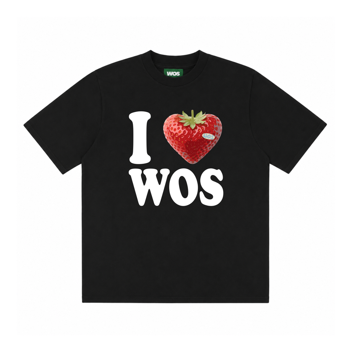 I Love WOS Strawberry Tee