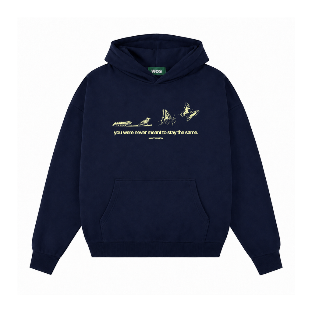 NEVER MEANT TO STAY THE SAME HOODIE