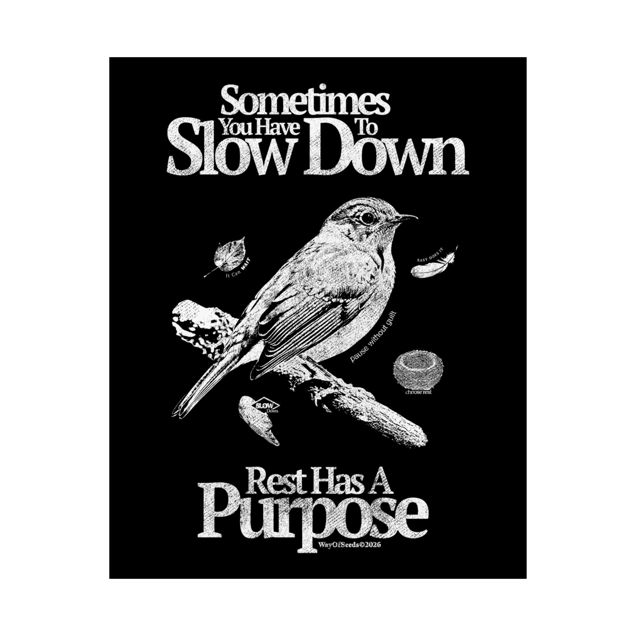 Slow Down - Poster