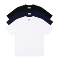 Premium Everyday Tee - 3-Pack Trio (Black, Navy, White)