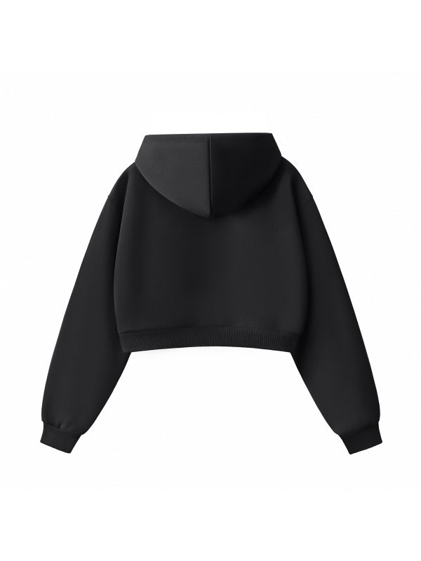NOT LOST JUST EXPLORING WOMEN’S CROPPED HOODIE