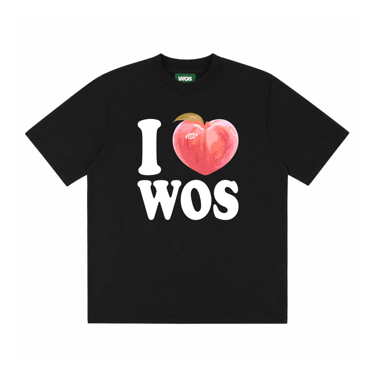 I Love WOS Peach Tee