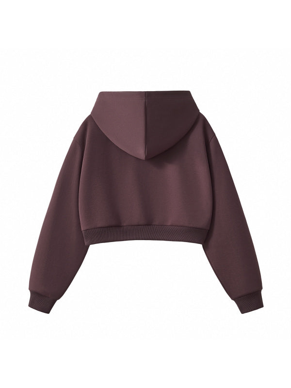 NOT LOST JUST EXPLORING WOMEN’S CROPPED HOODIE