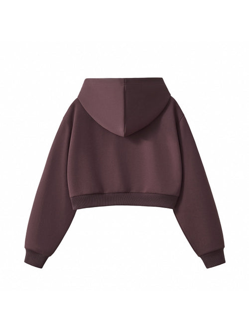 BELIEVE IN TOMORROW WOMEN’S CROPPED HOODIE