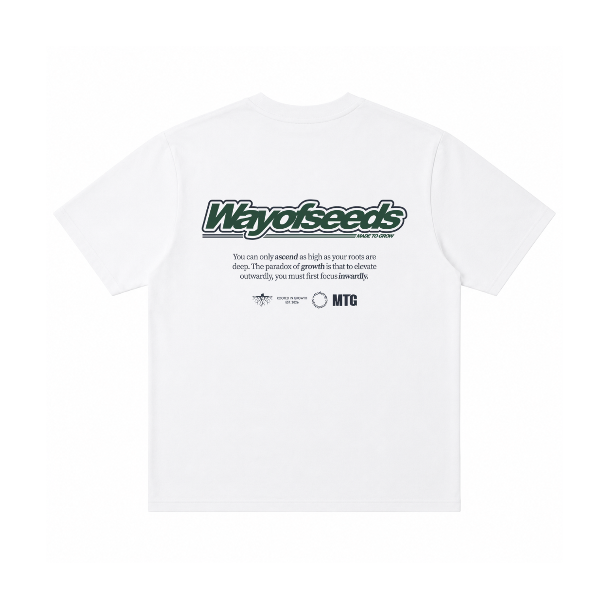 WOS MADE TO GROW TEE