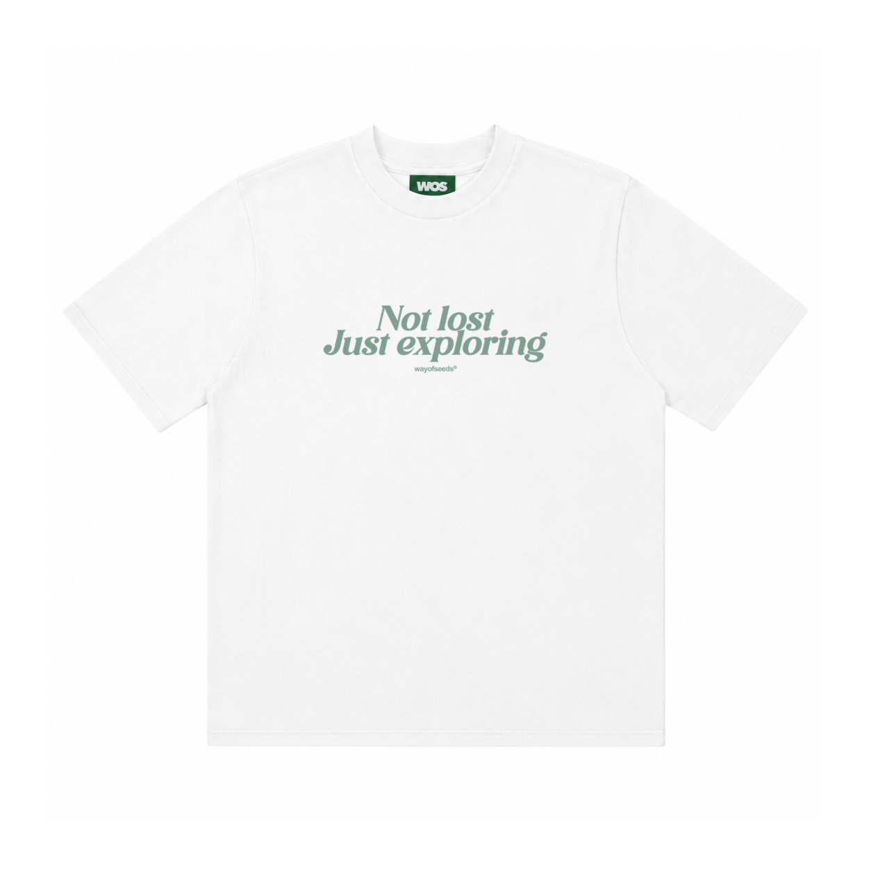NOT LOST, JUST EXPLORING TEE