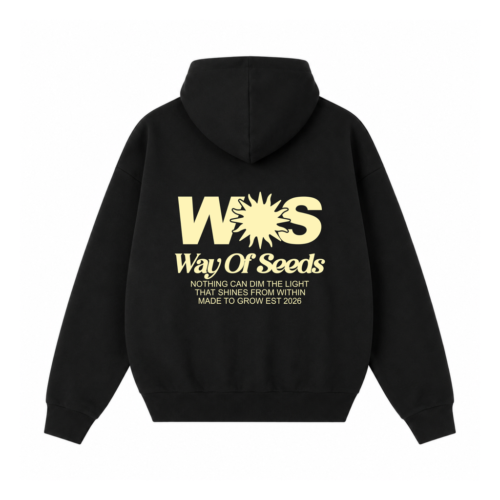 LIGHT THAT SHINES WITHIN ZIP HOODIE