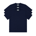 Premium Everyday Navy Tee - 3-Pack