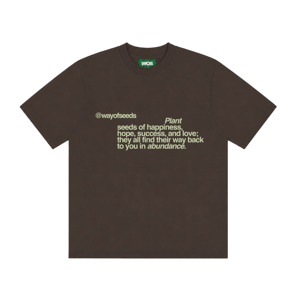 PLANT GOOD SEEDS TEE