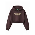 NO PLACE I’D RATHER BE WOMEN’S CROPPED HOODIE