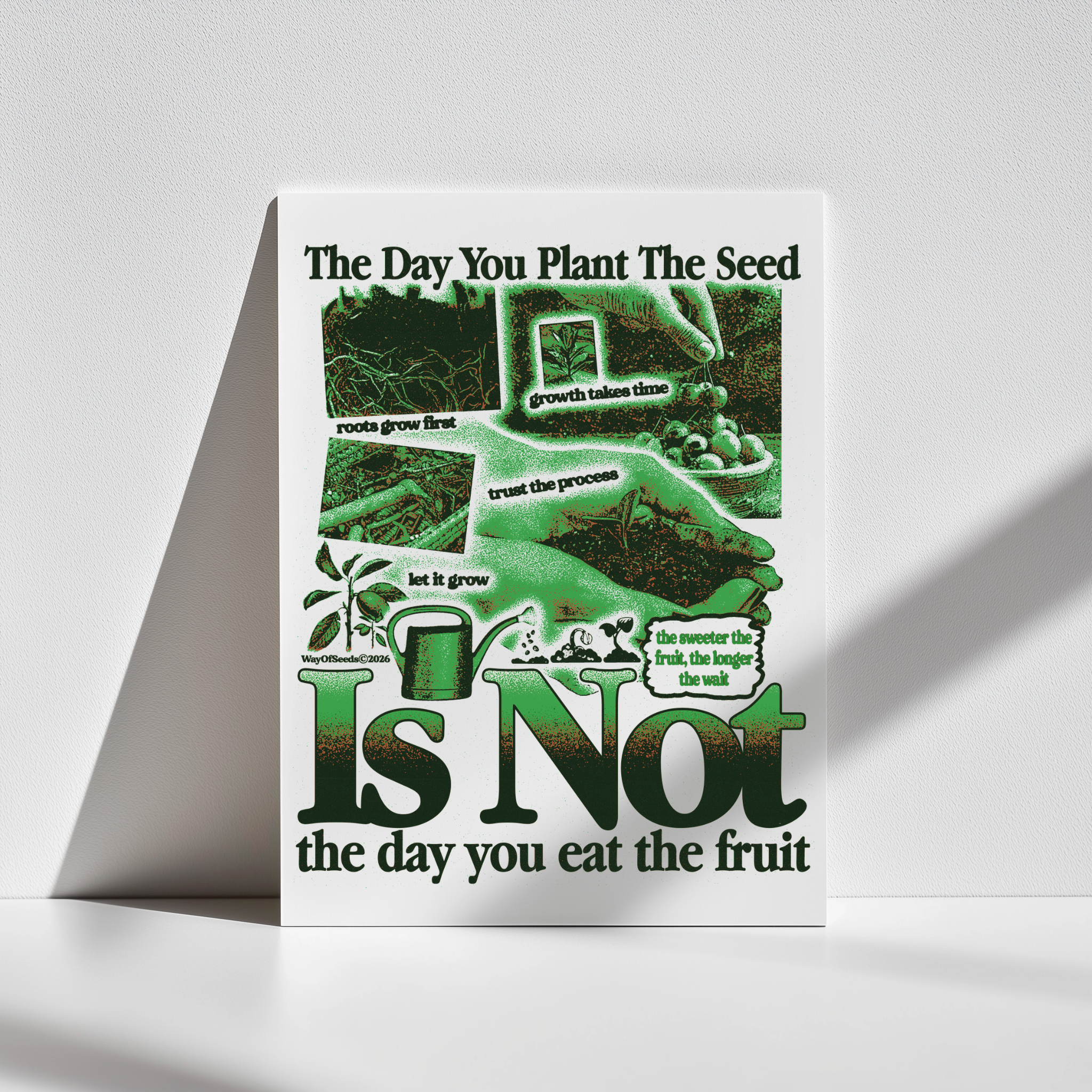 The Day You Plant The Seed - Poster